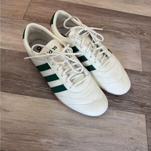 Adidas grand court lo green and gum